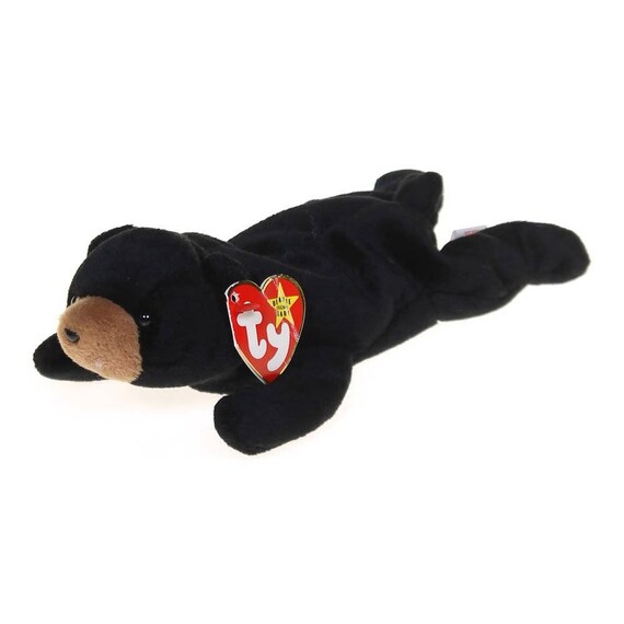 blackie beanie baby 1993 value