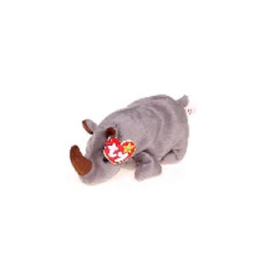 spike the rhino beanie baby