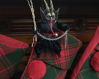 Krampus Holiday Ornament Figurine