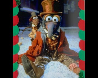 Muppet Christmas Carol Gonzo and Rizzo Top Loader Card - Basic