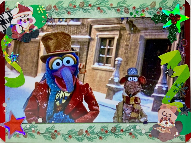 Muppet Christmas Carol Gonzo and Rizzo Top Loader Card - Extra - Etsy