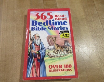 365 Read Aloud Bedtime Bible Stories over 100 Illustrations Daniel Partner 1995 paperback good condition