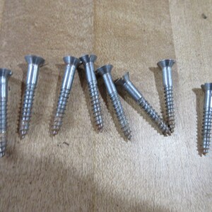 Vintage Singer Peddle Sewing Machine part Model Class 27 1903  K971279 Screws for drawer frames   (QB)