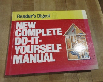 New Complete Do It Yourself Manual Readers Digest 1991 hardcover good preowned condition