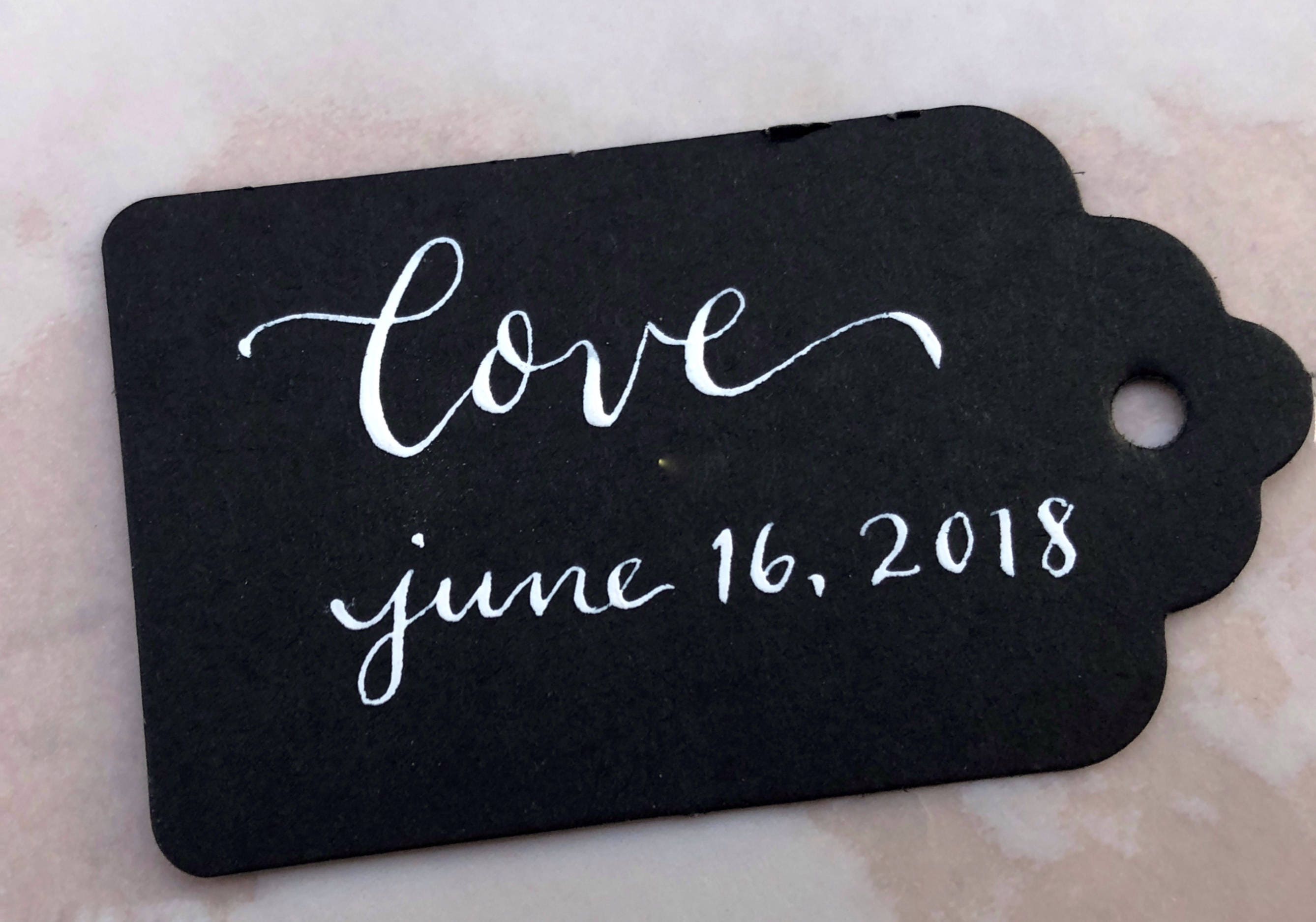 Personalized custom gift tags favor tags small for Etsy