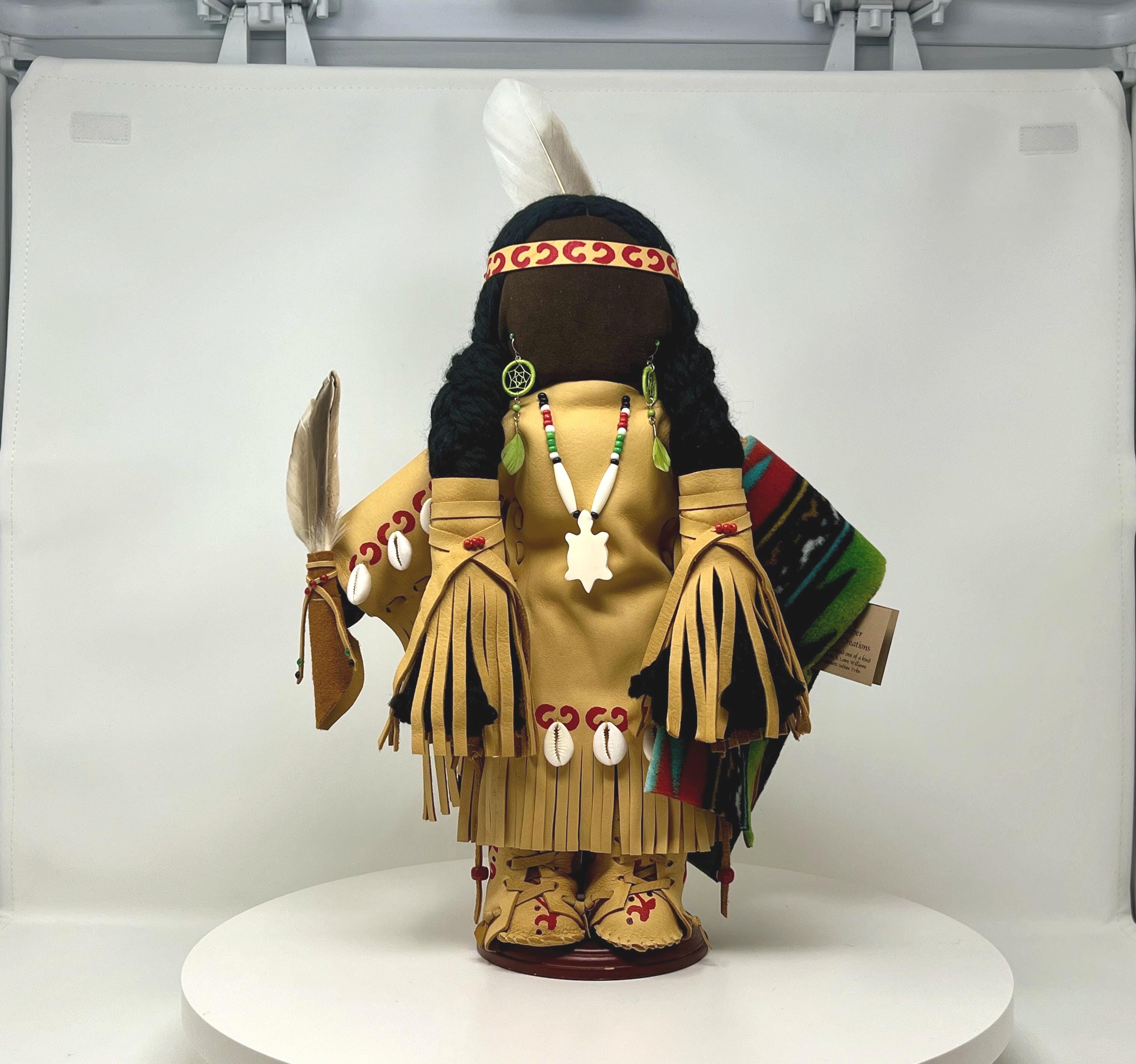 America Indian Feather Necklace