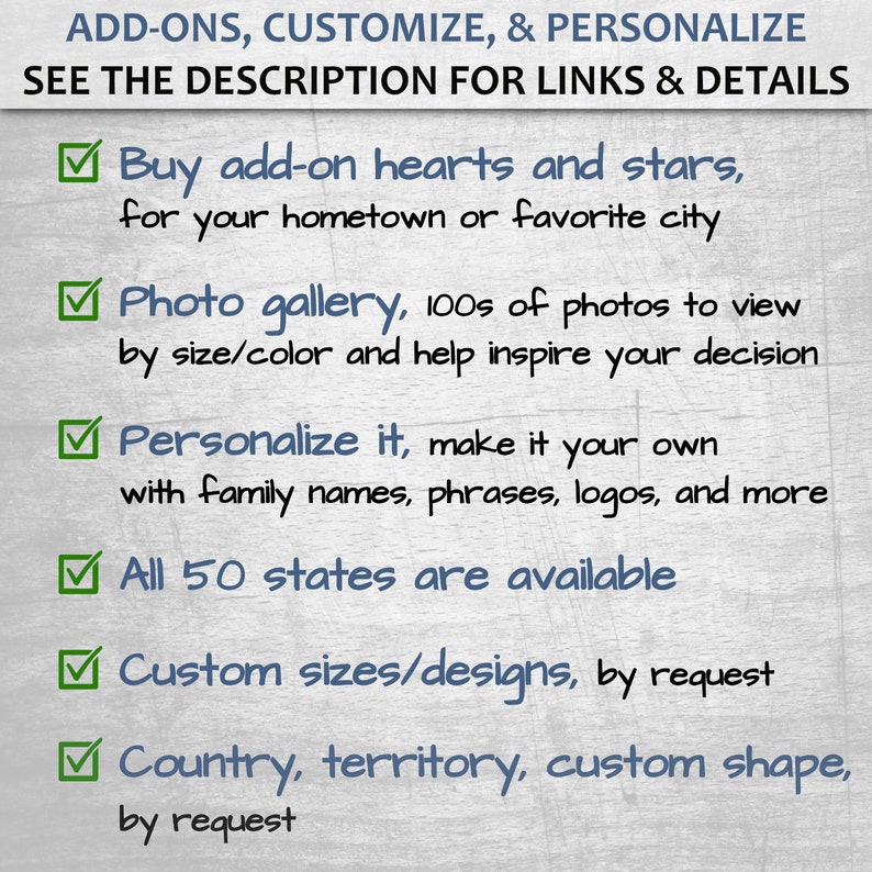 Illinois Wood Sign Wall Art Decor, Large Rustic Home State Cutout