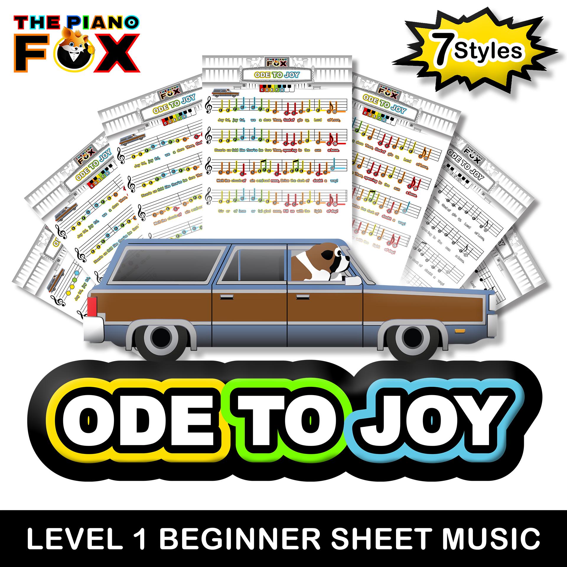 アート・デザイン・音楽 AN ODE TO JOY MORE POSTERS AND PRINTS Beethoven - Ode to Joy, Symphony No. 9 in D Minor, Op. 125