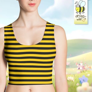 Yellow Striped Top Etsy Canada