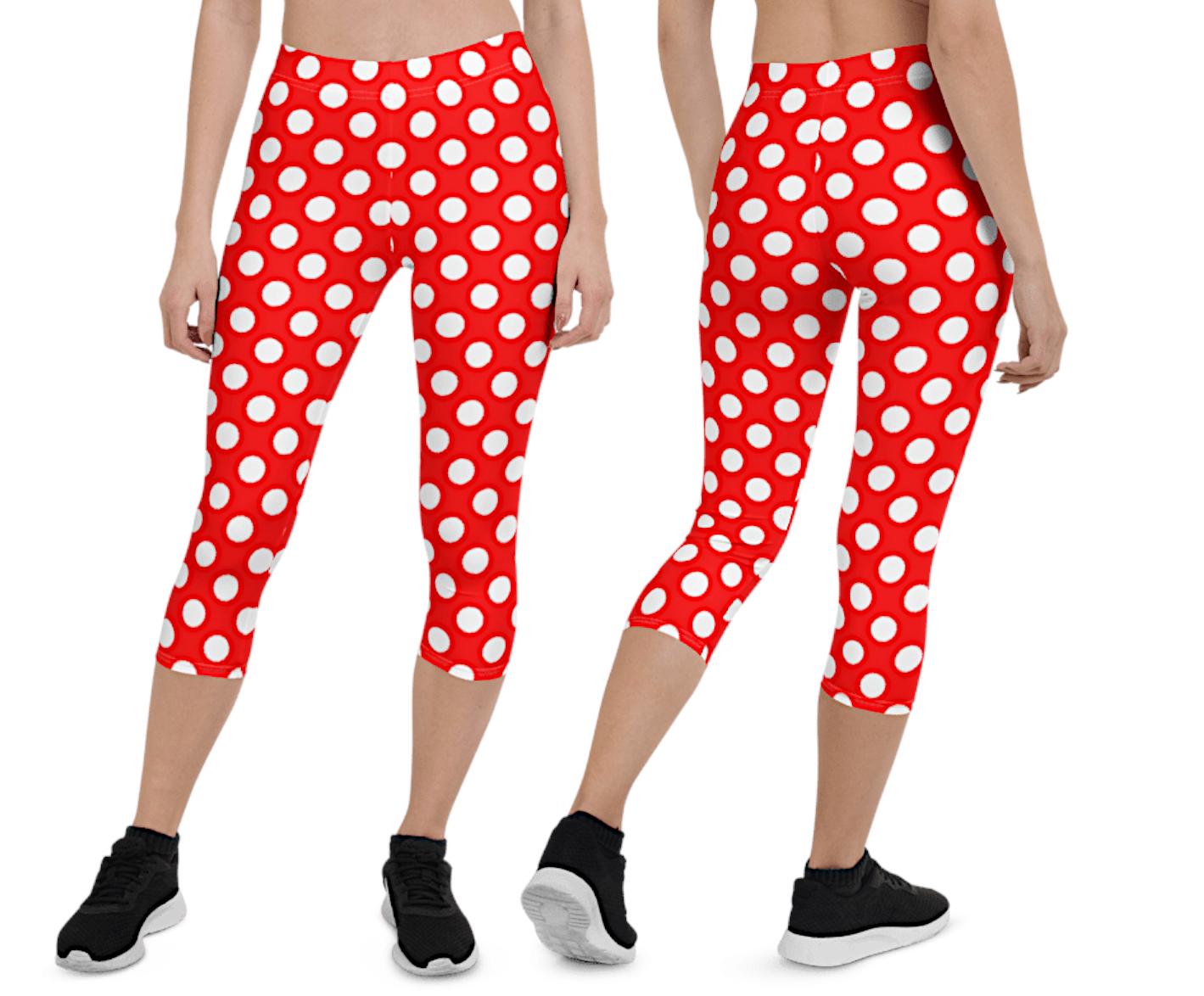 Polka Dot Capri - Etsy