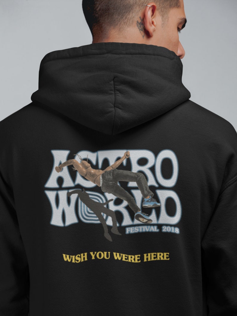 Astroworld Hoodie Wish You Were Here Travis Scott Hoodie ...