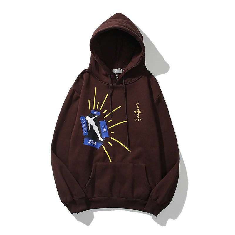 cactus jack hoodie highest in the room