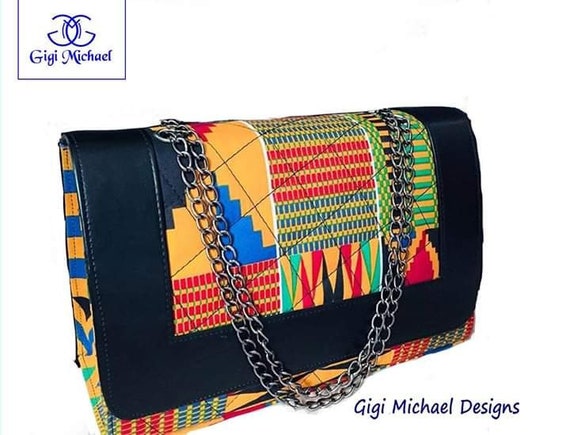 denim quilted bag