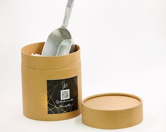 Recarga cera 1kg cera de soja para velas de concreto com pavio permanente