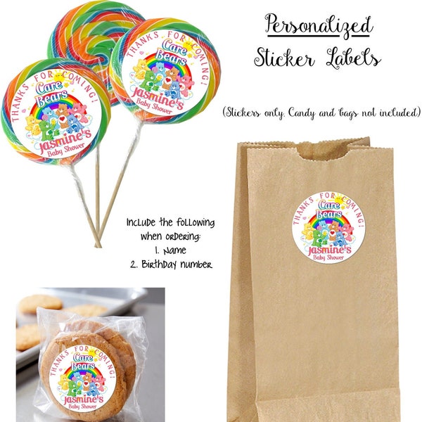 Care Bear Baby Shower Etsy