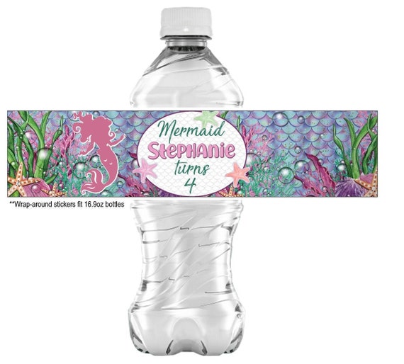 Custom Water Bottle Stickers - Sticky Brand