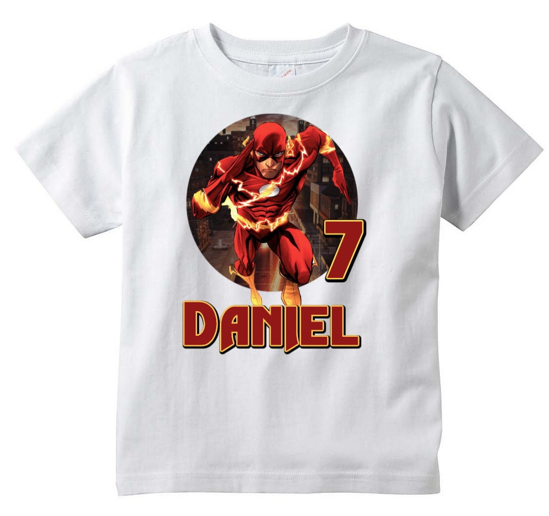 Flash DC The Superhero Athletic Compression Short Sleeves Slim Fit T-shirt