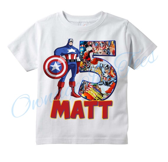 dólar estadounidense martillo Frase Capitán América superhéroe camiseta personalizada - Etsy México