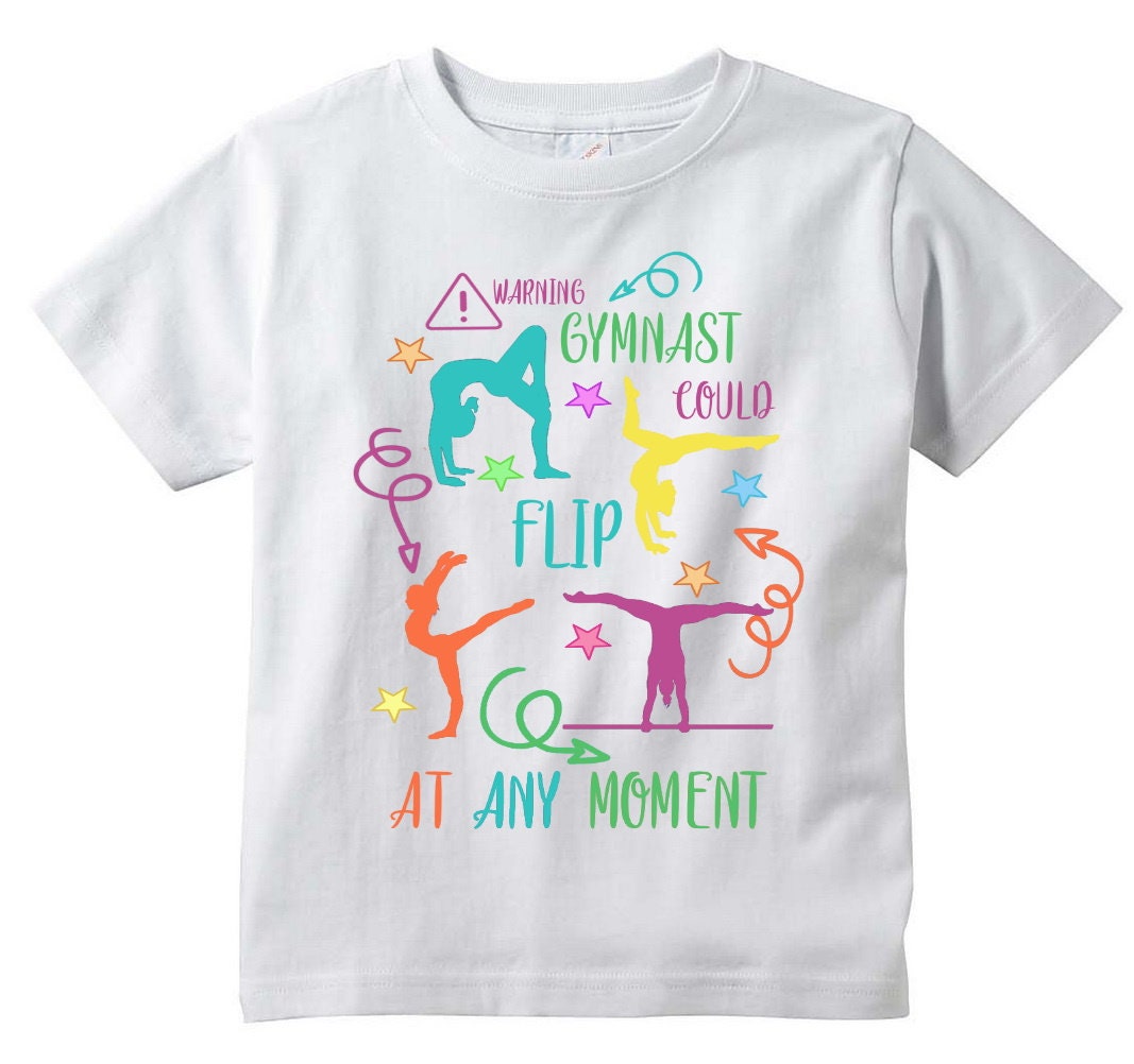 Warning Gymnast Could Flip At Any Moment Teen Girls T-Shirt Warning Gymnast Could Flip At Any Moment Teen Girls T-Shirt