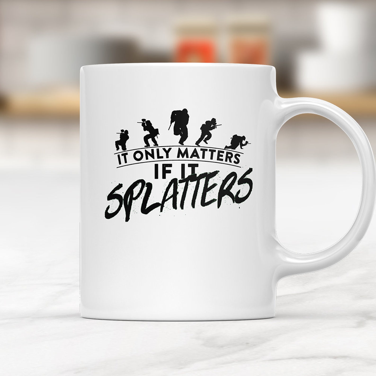 Paintball Mug Paintball Gift Paintballing Mug Paintball Etsy