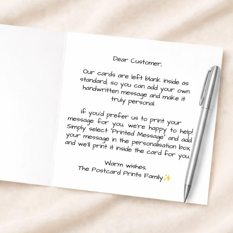 A simple and modern 4th anniversary greeting card featuring a charming love heart design in red, white, and black.