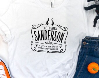 Sanderson Sister Halloween Shirt: Sassy & Wicked Fall T-Shirt