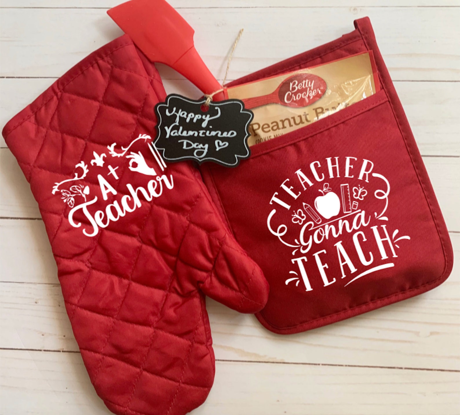 Teacher Christmas Gift Pot Holder Teacher Appreciation Gift Etsy