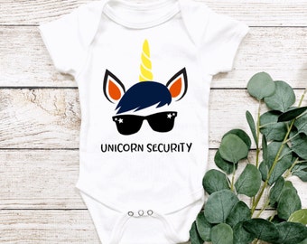 Unicorn Security Shirt, Unicorn Shirt Boys, Funny Unicorn Shirt, Funny Baby Shirt, Unicorn Shirt Toddler, Birthday Security Shirt,