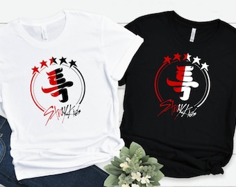 Stray Kids 5 Star Shirt: Kpop Fandom Tee, Straykids Logo Shirts