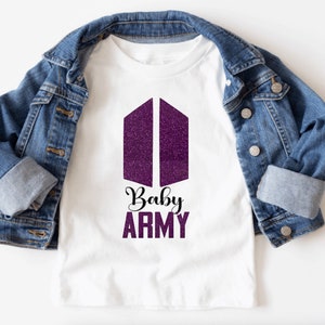 KPop Baby, Baby Army, Kpop Clothing,  Kpop Inspired Clothes, Baby Shower Gift, Kpop Outfit Baby, Kids Clothing, K-pop Gift