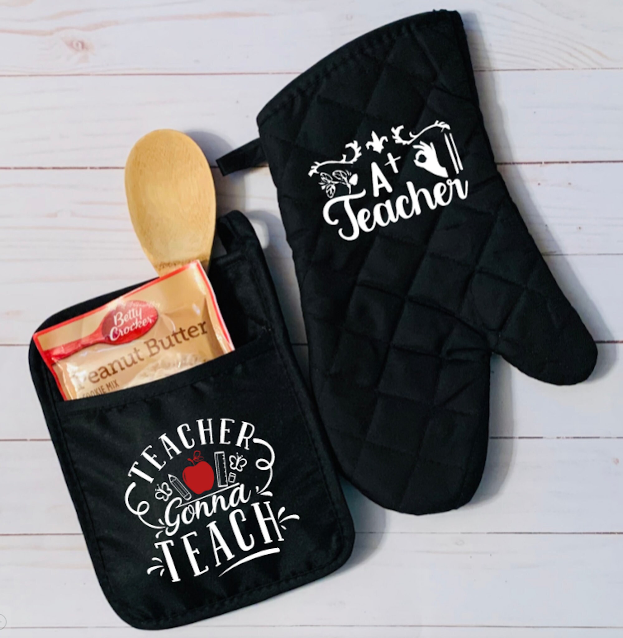 Teacher Christmas Gift Pot Holder Teacher Appreciation Gift Etsy