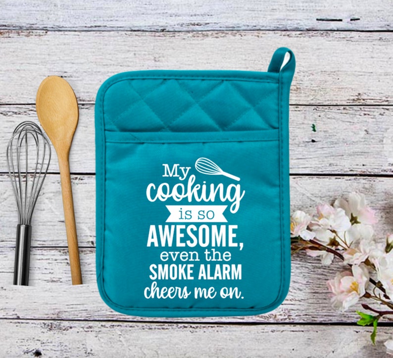 Funny Chicken Pot Holders Birthday Gift Kitchen Housewarming Etsy