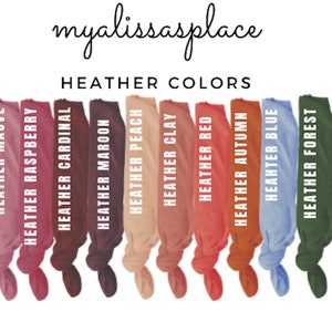 Puede incluir: Una variedad de muestras de tela de color jaspeado, incluyendo azul marino, azul rey, malva, frambuesa, cardenal, granate, melocot&oacute;n, arcilla, rojo, oto&ntilde;o, azul, bosque, verde militar y gris jaspeado.
