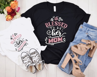 Mom and Daughter Matching Shirts, Matching Mommy and Daughter Tshirts, Mom And Daughter Gifts, Mommy And Daughter Matching Outfits, Girl Mom