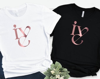 IVE Logo Shirt: Kpop Girl Group Fandom Tee
