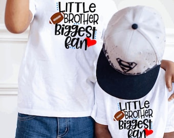 Football Brother Shirt: Biggest Fan Gift, Sports Shirt