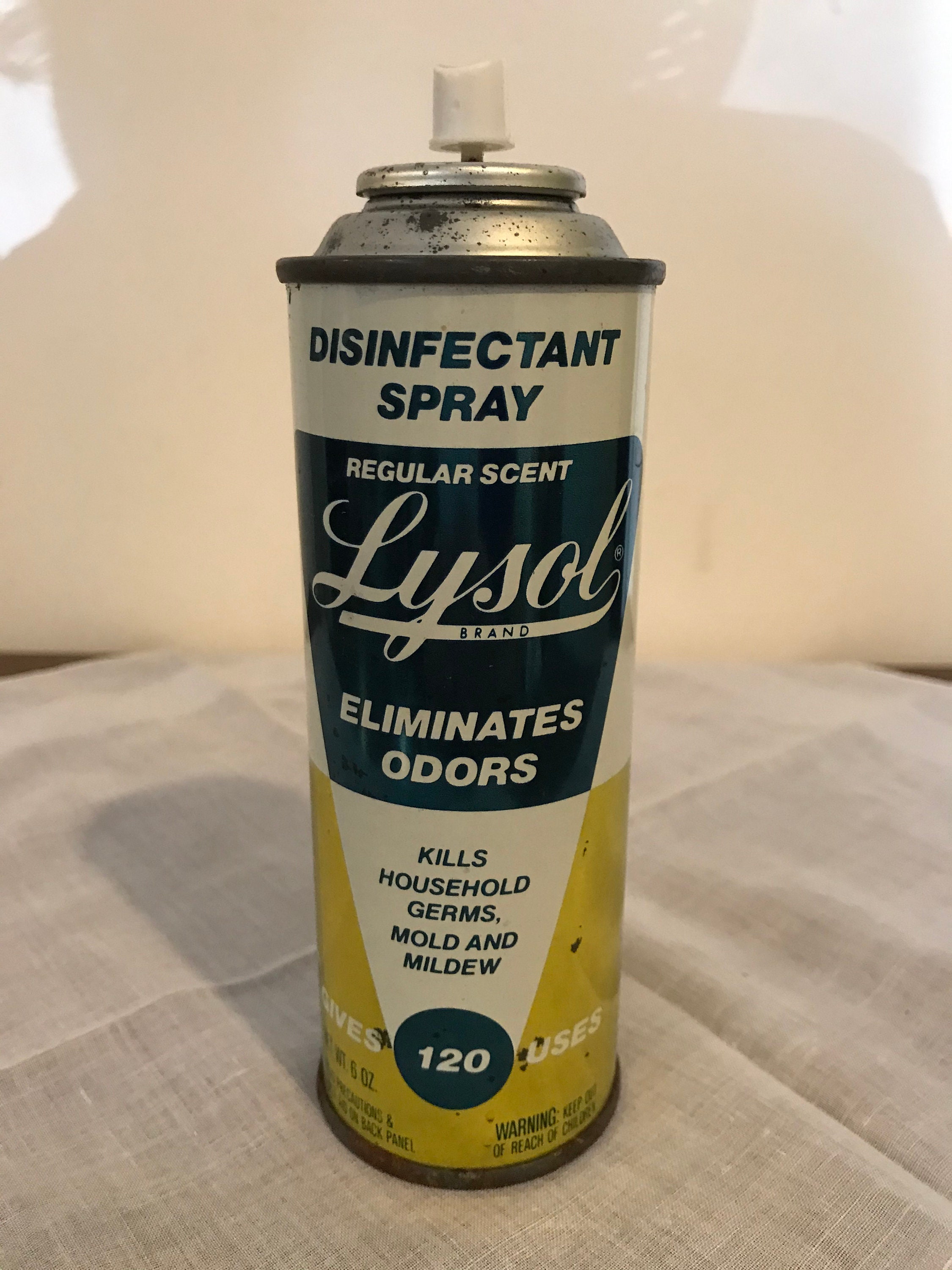 Vintage Lysol Can de spray désinfectant -  France