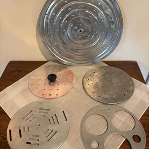Ångkokare och silinsatser i vintage-aluminium – 5 tillgängliga modeller