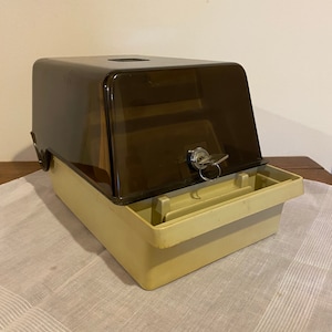 1980s Floppy Drive Case with Key