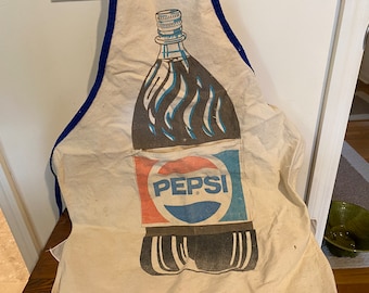 Vintage Pepsi Canvas Apron