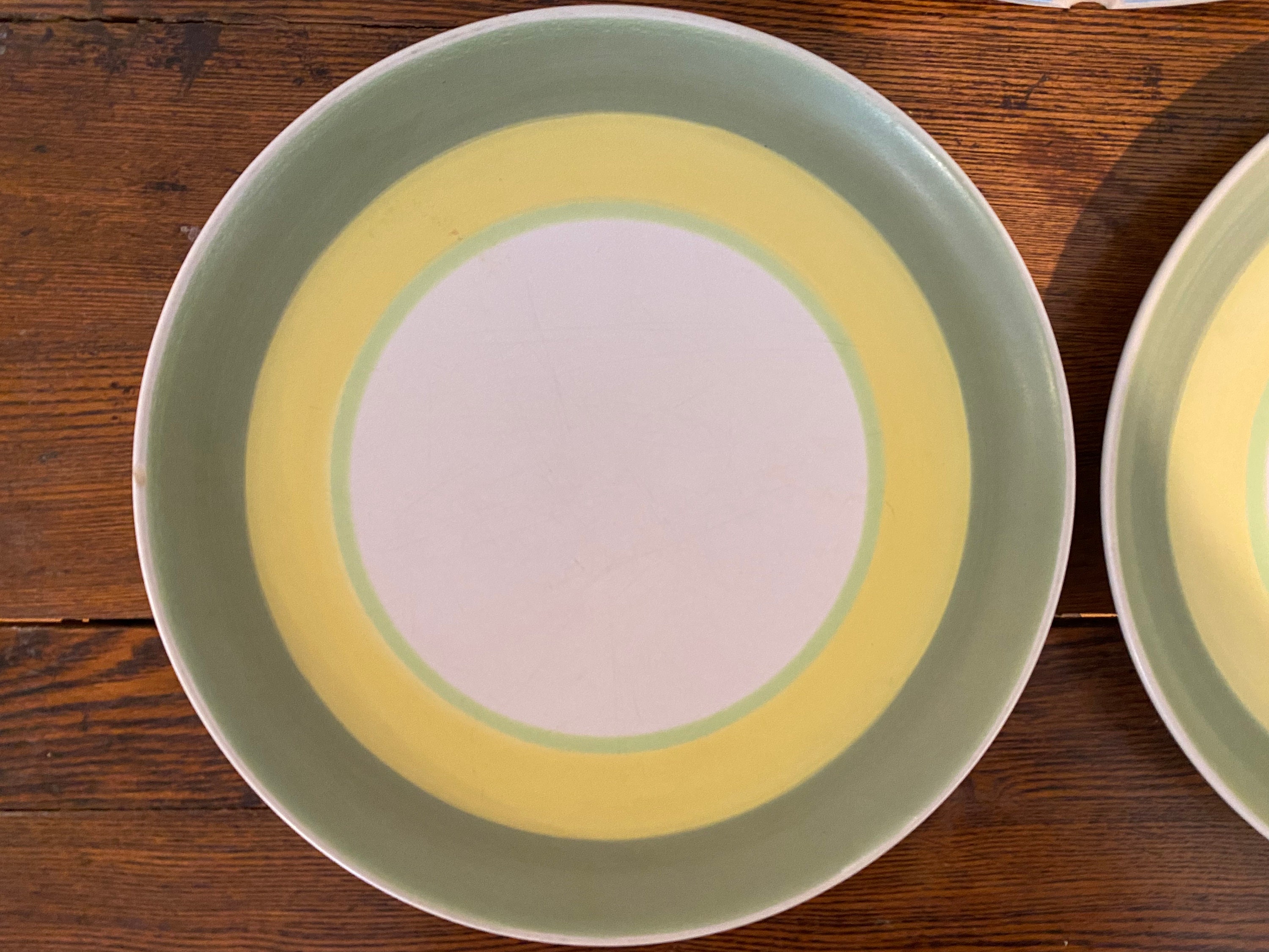  ヴィンテージ ディナープレート　3枚セット ヴィンテージ ディナープレート 3 枚セット - Etsy 日本