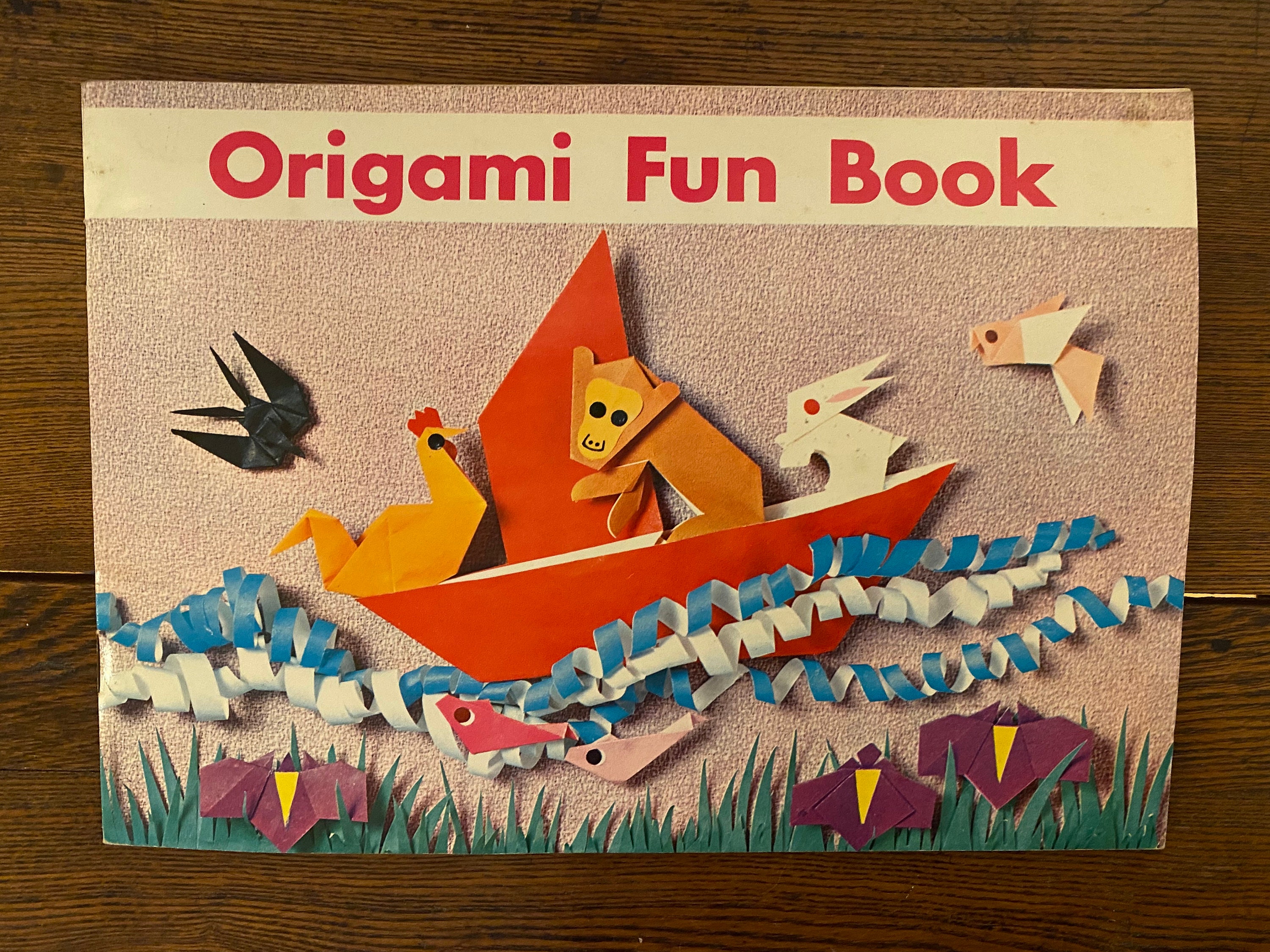 1966 Origami Fun Book by Tatsuo Miyazaki - Etsy