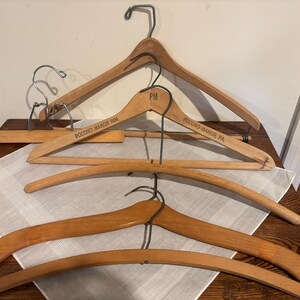 Vintage Wooden Hangers - Choose Your Hangers - Etsy