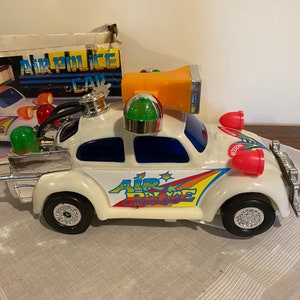 Vintage Toy Air Police Car - Battery Operated