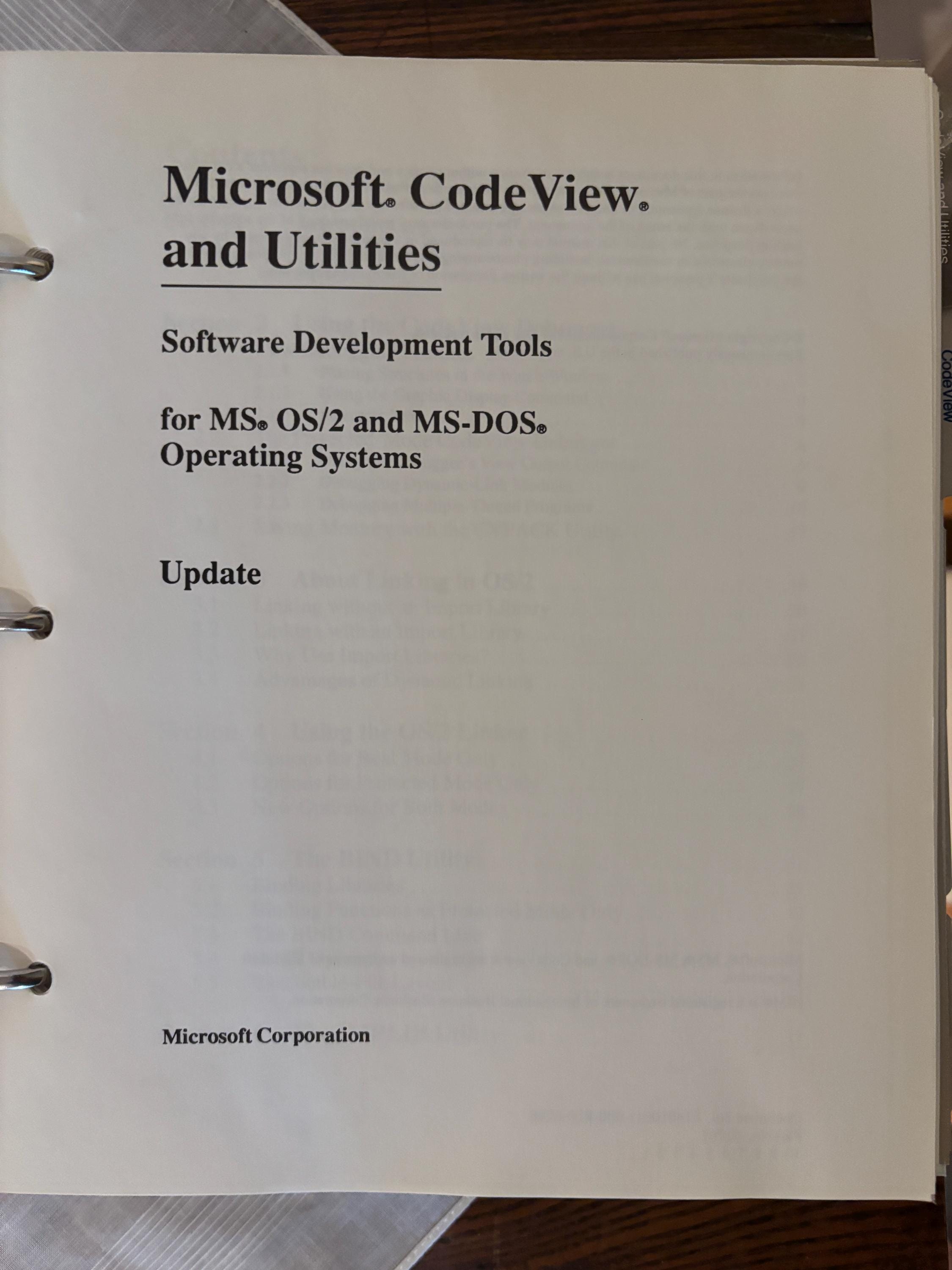 Microsoft C 5.1 最適化コンパイラ ディスクとマニュアル - Etsy 日本