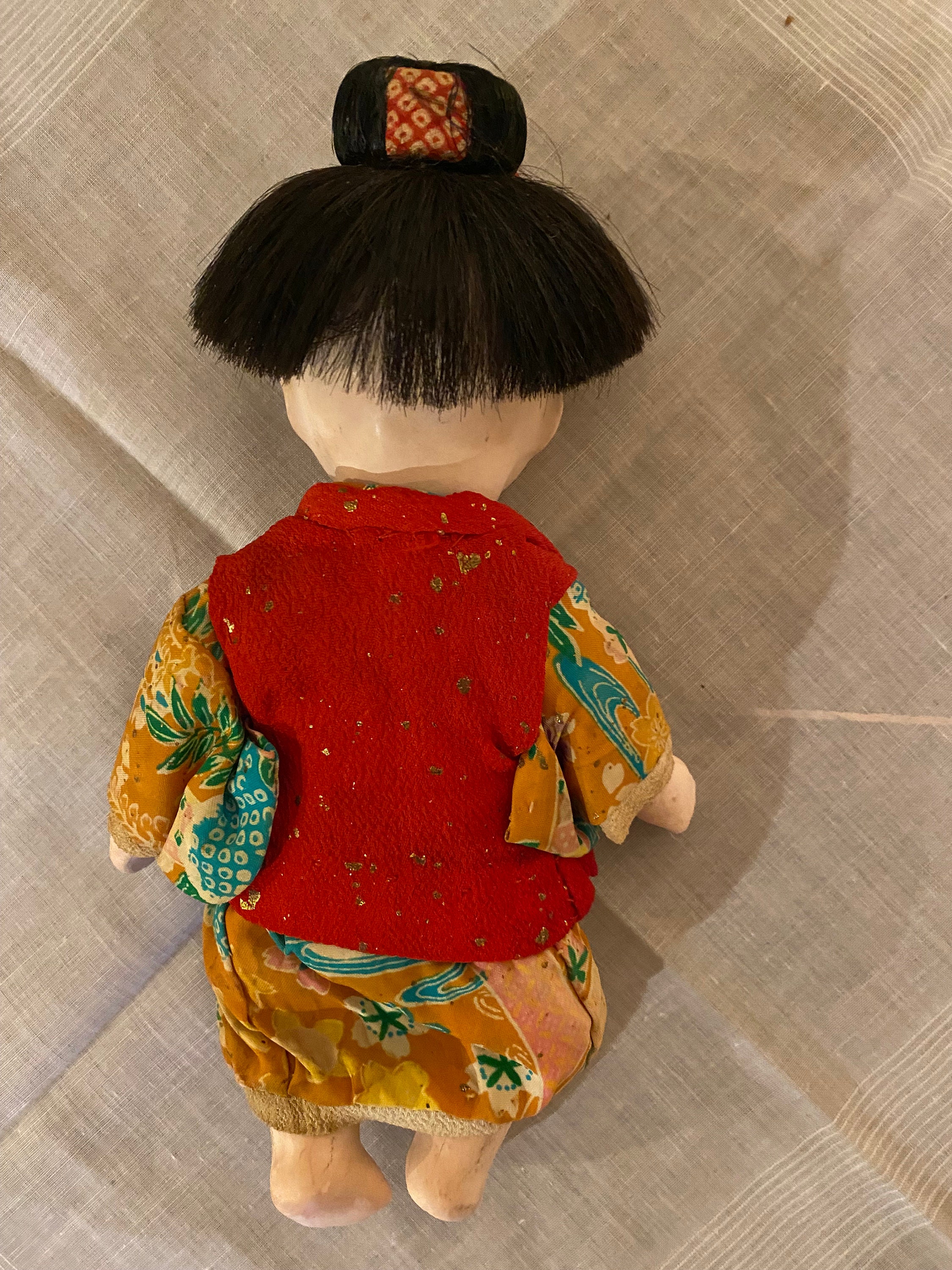 市松人形骨董・蔵出し品・ガラス目#和人形・当時物、手作り#レトロ・キット・古着 市松人形骨董・蔵出し品・ガラス目#和人形・当時物、手作り