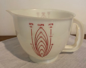 Vintage Tupperware Large Measuring Cup Mix-n-stor 500-7 Choose Your Cup 