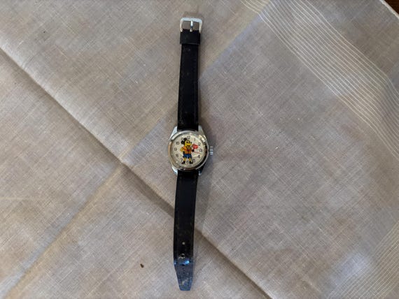 1970s Mickey Mouse Watch - Hong Kong - Etsy