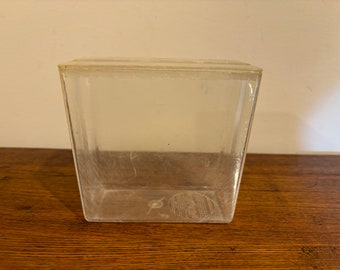 Vintage Clear Plastic Refrigarranger Storage Container