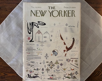 Vintage New Yorker Magazine – 1964 Issues – Choose Your Date